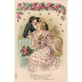 CARTE POSTALE - GAUFREE - ref 5