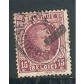 Belgium 1922 - SG99 - 15c plum - Albert 1 - used