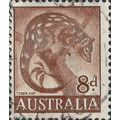 AUSTRALIA, MAMMAL, Tiger Quoll, brown 1960, 8d, #3