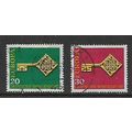 GERMANY 1968 EUROPA SG 1460 / 1461 SET 2 VALS F...