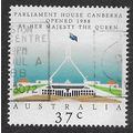 AUS 1988 37c 'PARLIAMENT HOUSE, CANBERRA ' FINE...