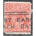 Australia 1931 - 2d carmine red - KGV - used 20