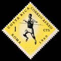 Costa Rica 1960 Sport Olympic Games 1c MH Stamp