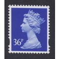 Y1702 U357 36p Bright Ultramarine ENSCHEDE YELLOW FLUOR ~ Unmounted Mint