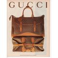 Gucci Handbag classic Full Page Print Ad Septem...