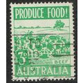 Australia 1953 Food Production 3d Emerald SG257 GU