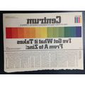 Heat Transfer Iron on Decal Centrum paint rainb...