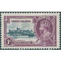 British Virgin Islands 1935 1s slate & purple S...