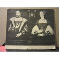 KING JAMES V AND MARY OF GUISE ...antique print...