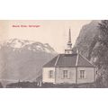 Merok Kirke Geiranger Norway Mint Old Postcard