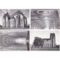 Grundtvig's Church Copenhagen 4x Denmark Old Re...