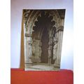 WEST DOOR, LICHFIELD CATHEDRAL, unused. postcar...