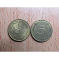 1979g 5 Pfennig Germany Coin
