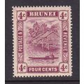 BRUNEI 1908-22 4c MINT SG39