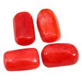 Natural 35.50 Ct Italian Red Coral "Cabochon" C...