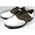 Footjoy Men's Golf Shoes Brown White Size 9.5 M...