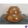 Vintage 2 Piece Early American Cinderella Pyrex...