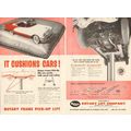 rotary lift company 1956 cushions cars frame pi...
