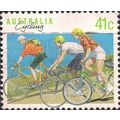 AUSTRALIA, Sports: Cycling, green 1989, 41c