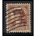Used 706 1 1/2c George Washington Fine K0430