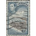 CEYLON, King George VI, Colombo harbour, blue 1...