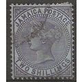 Jamaica 1910 SG56 2/- Purple/Blue Fine Used ..