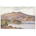 Ellen's Isle and Ben Venue E W Trick Art Postca...