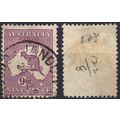 Australia 1932 9p Kangaroo and Map issue, wmk 2...