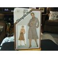 Simplicity 9777 Misses Cowl Neck Top or Dress &...