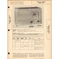 TELESONIC model 1635 6 tube AM radio receiver S...