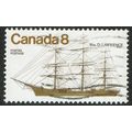 Canada 1975 Canadian Ships (1st Series) 8c Brow...