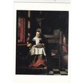 Nicolas Maes The Virtuous Woman Postcard unused...