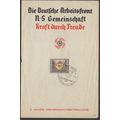 Germany 1943, FDC Postal Souvenir Stationary wi...