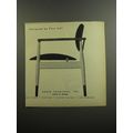 1952 Baker Furniture Chair Ad - Designed by Finn Juhl