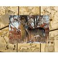 Whitetail Deer Laser Engraved Wood Picture Fram...