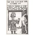 Red Rose Russian Lady Event 1988 Comic Advertis...