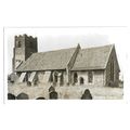 Farnham Church, Suffolk, RP Postcard.