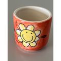 EGG CUP - HANDPAINTED SUNFLOWER