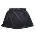 Girls Velvet Black Mini Skirt S 6UK / 11 - 12 Y...