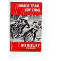 Wembley World Team Cup Final 1968 speedway prog...