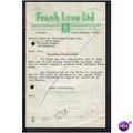 FRANK LOVE LTD,SOUTHWARK,LONDON ,SE1, 21JAN52