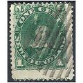 Newfoundland 1887 SG50 1c Blue-Green Good Used...