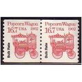 1987 United States Sc# 2261 Mint NH coil pair -...