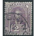 Sarawak 1923 SG63 2c Purple Fine Used ....