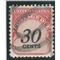 US POSTAGE DUE STAMP 30 cent (J98) 1959 used