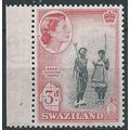 Swaziland 1956 SG56 3d Black & Rose-Red Unmount...