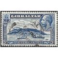 Gibraltar 1933 SG113 3d Blue Fine Used . ..