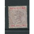 natal stamps victoria revenue 1/- stamp