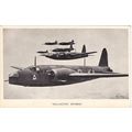 Wellington Bombers Military Aircraft Postcard (...
