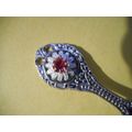 October Birthstone Collector Souvenir Teaspoon,...